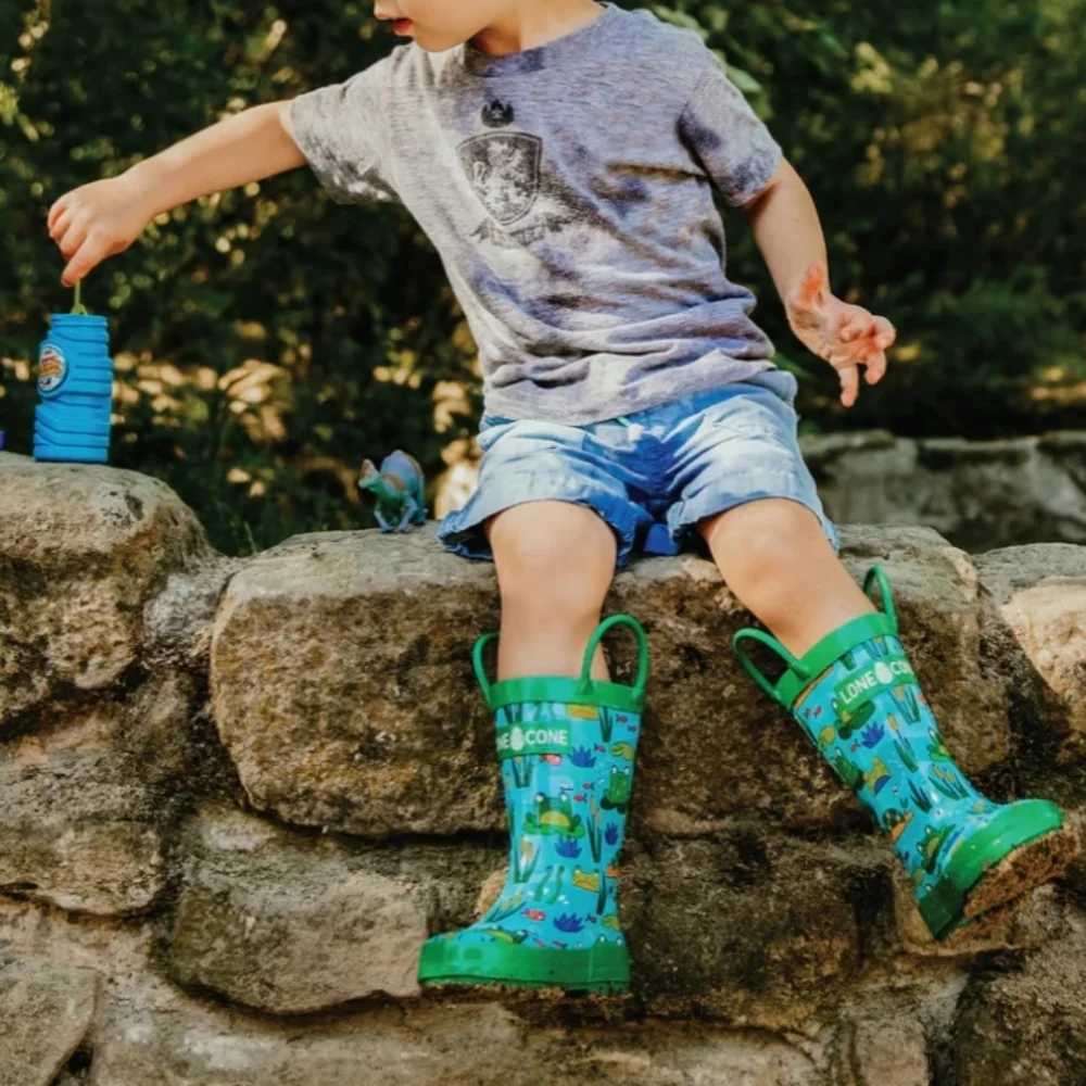 Lone Cone Frog Pond Rain Boots Size 12 Toddle Size